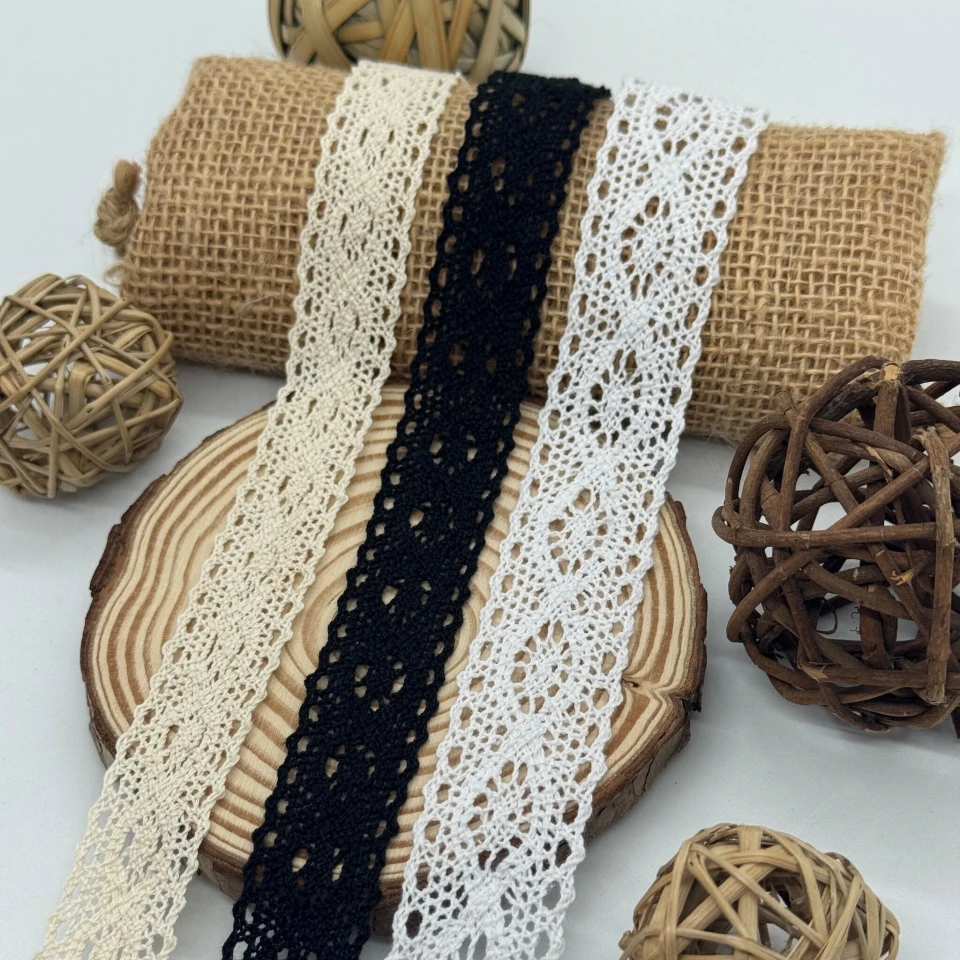 Мереживо макраме 6006 3 см.(200 ярдів/182,8 м.), білий