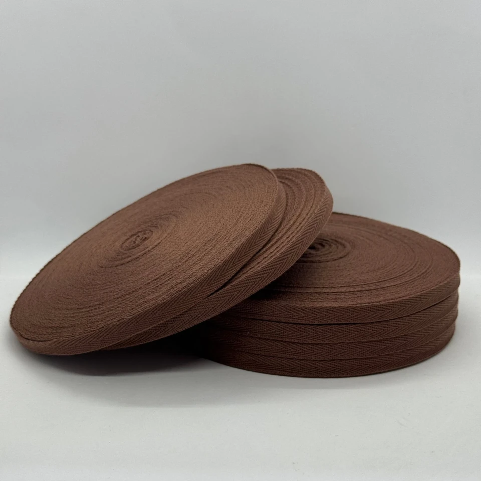 Стрічка кіпер 1 см (40) (40м.), 2243 какао