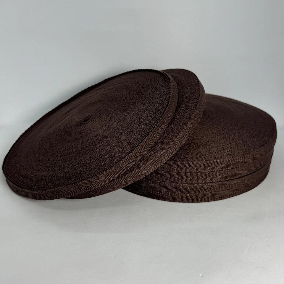 Стрічка кіпер 1 см (40) (40м.), 2069 темний дуб