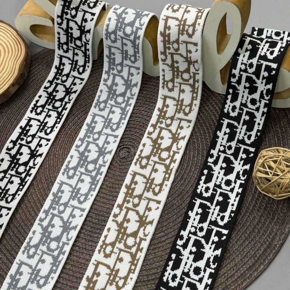 Лампас трикотажний D#2 4 см (50 м), C:1 світло бежевий