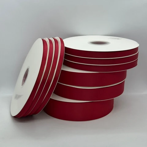 Стрічка репс 0.65 см (33*100 ярдів/91 м.), 1037 бордовий