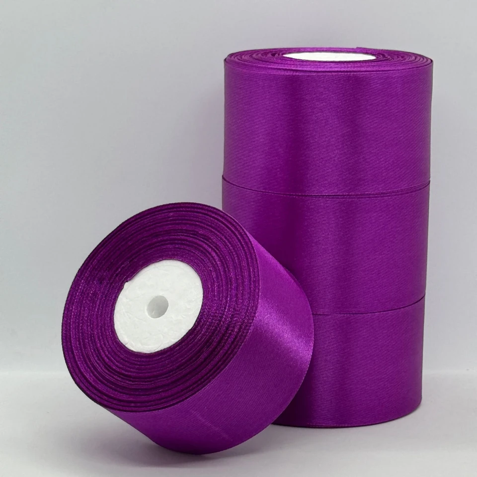 Стрічка атласна 5 см (4*36 ярдів), 29 ліловий