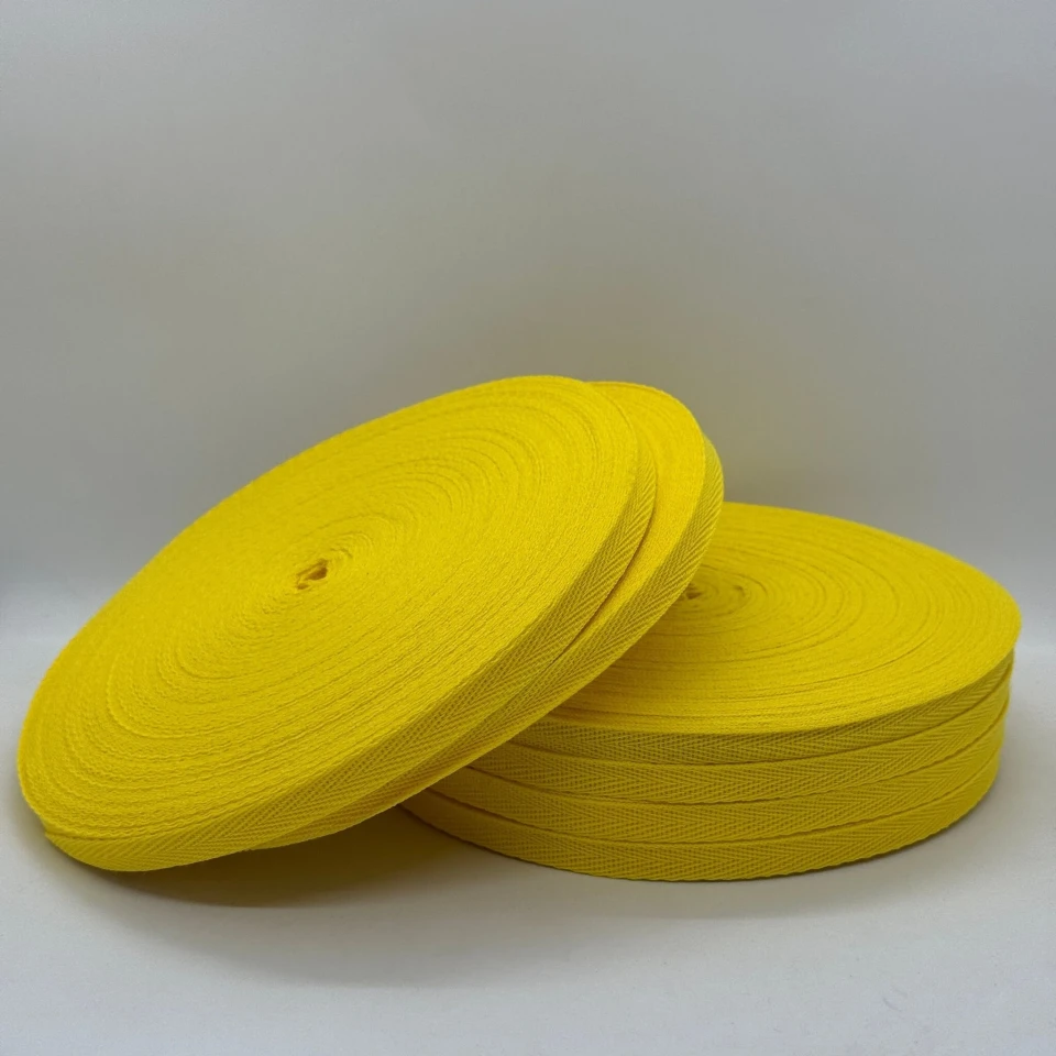 Стрічка кіпер 1 см (40) (40м.), 2321 жовтий