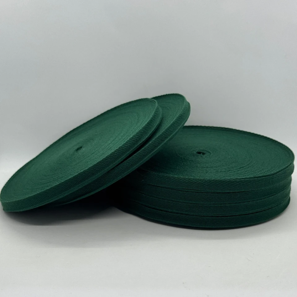 Стрічка кіпер 1 см (40) (40м.), 2376 ізумруд