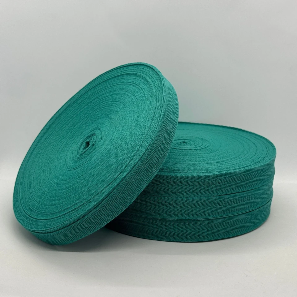 Стрічка кіпер 2 см (20) (40м.), 2117 зелене море