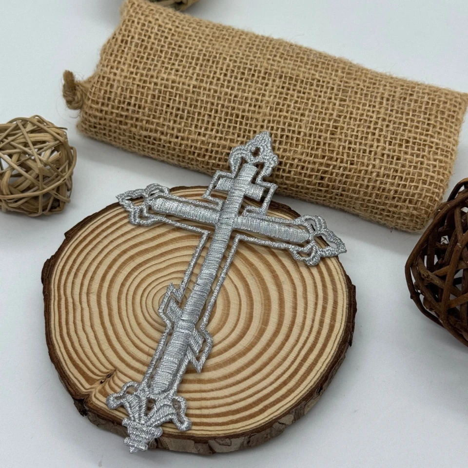 Аплікація клейова люрекс 3039 (20 шт.), срібло