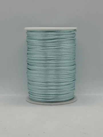 Атласная корсетная тесьма 2.3 мм (100 ярдов/91,44 м.), 39 светлый небесный