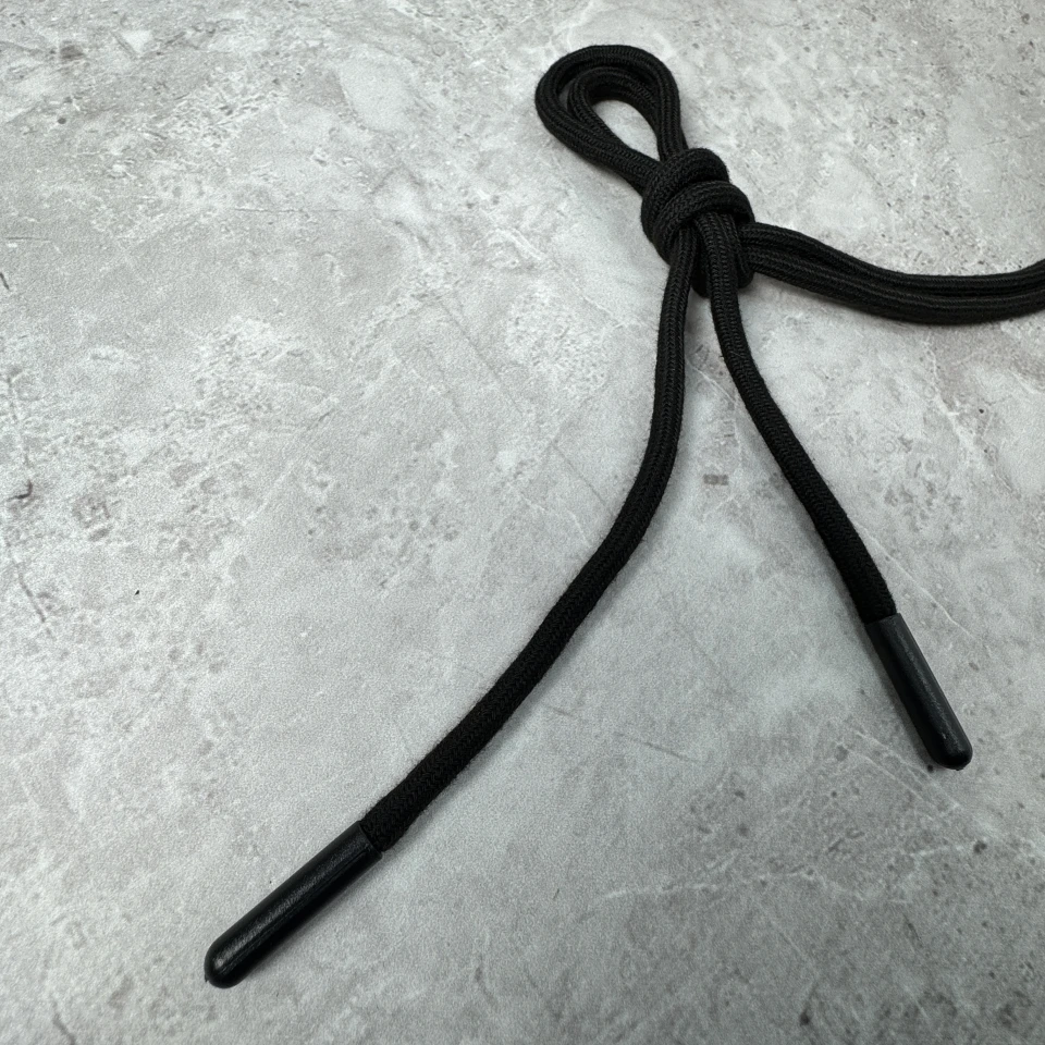Шнурок в штани Спорт (140 см), чорний