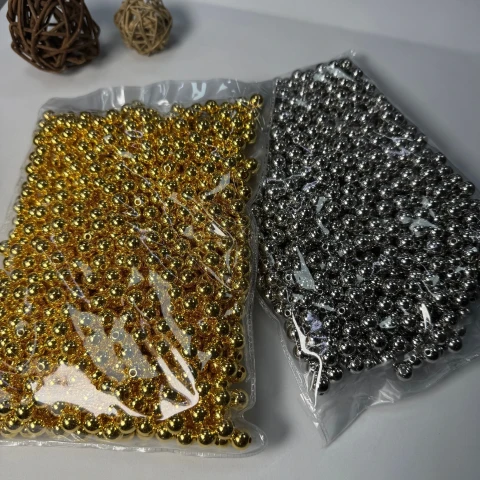 Перли 10 мм 0,5 кг, золото