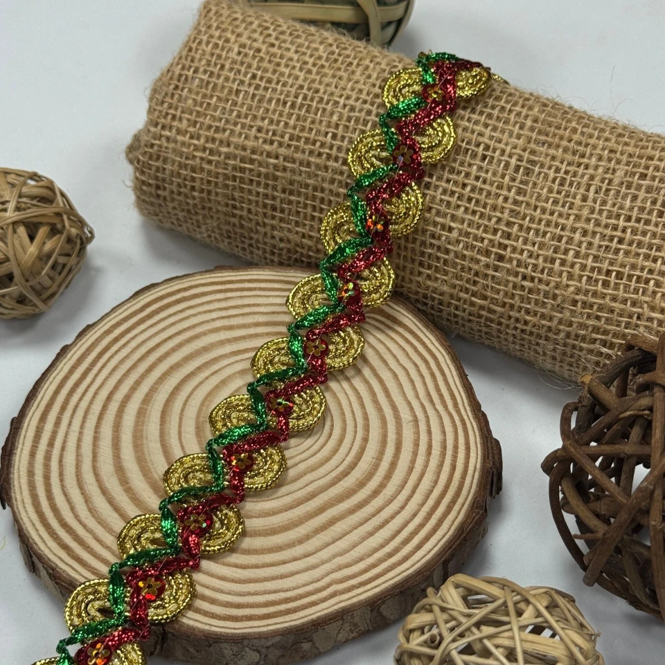 Тасьма люрекс 13-2252 (20 ярдів/18,28 м.), кольоровий