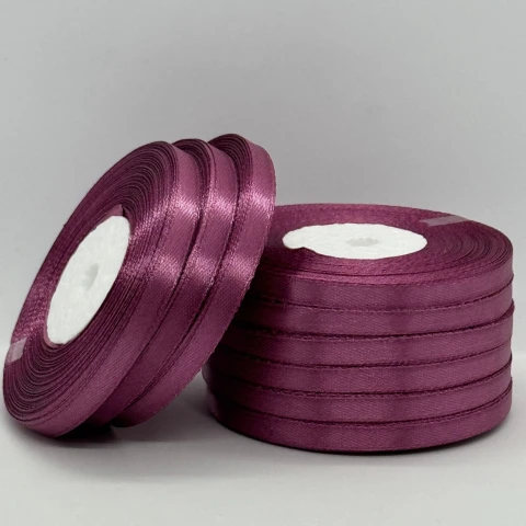 Стрічка атласна 0.6 см (10*36 ярдів), 171 сливовий