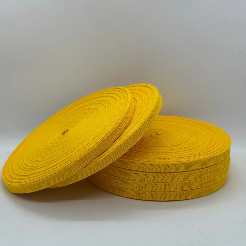 Стрічка кіпер 1 см (40) (40м.), 2324 світлий помаранчевий