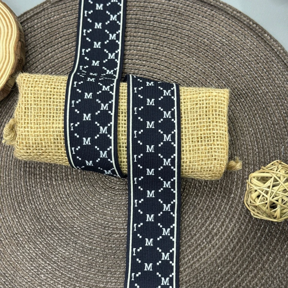 Лампас трикотажний D#7 M 4 см (50 м) , C:4 темно синій