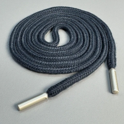 Шнурок в штани круглий (140 см), темно синій