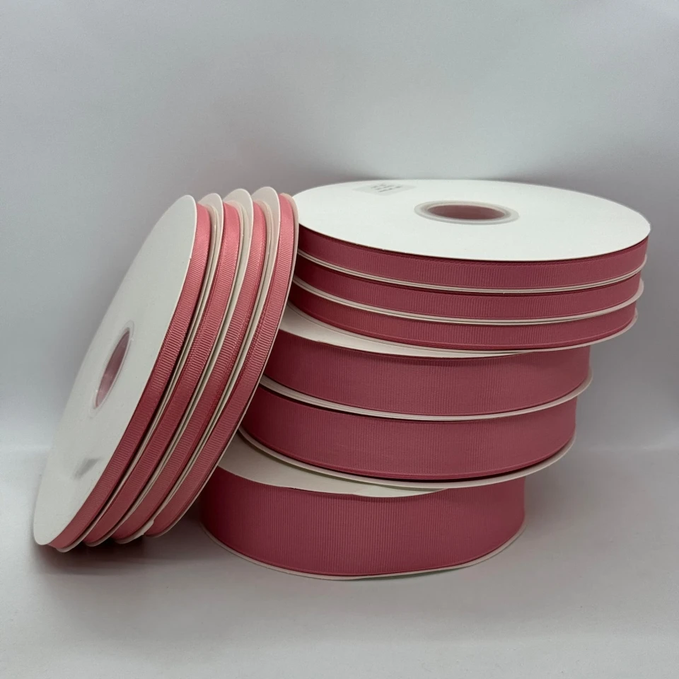 Стрічка репс 0.65 см (33*100 ярдів/91 м.), 1191 пудра