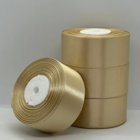 Стрічка атласна 4 см (5*36 ярдів) , 156 пісок