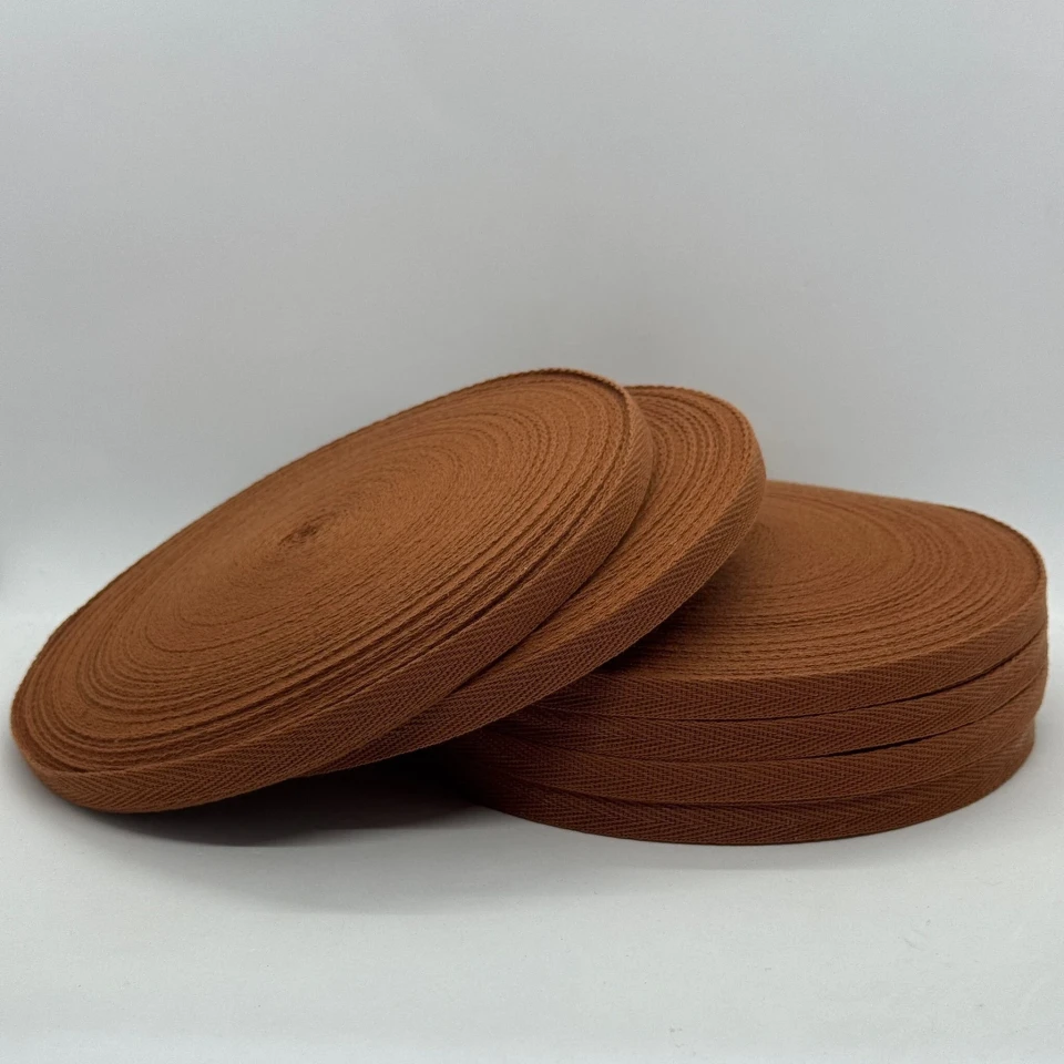 Стрічка кіпер 1 см (40) (40м.), 2246 корица