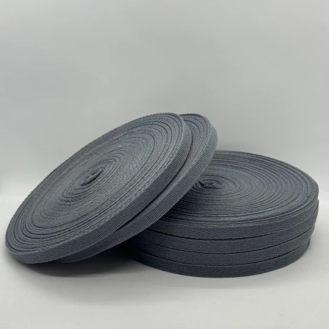 Стрічка кіпер 1 см (40) (40м.), 2262 срібло