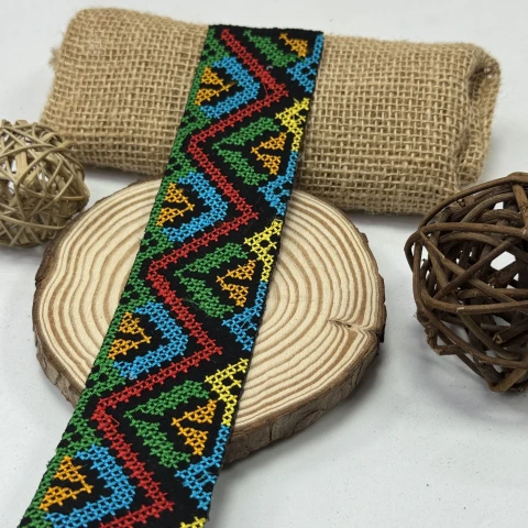 Тасьма клейова 82 (9.6 м), червоний