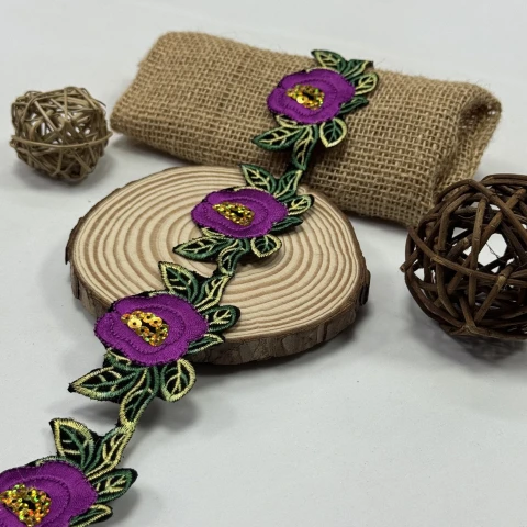 Тасьма клейова 8178 (4.8 м), фіолетовий