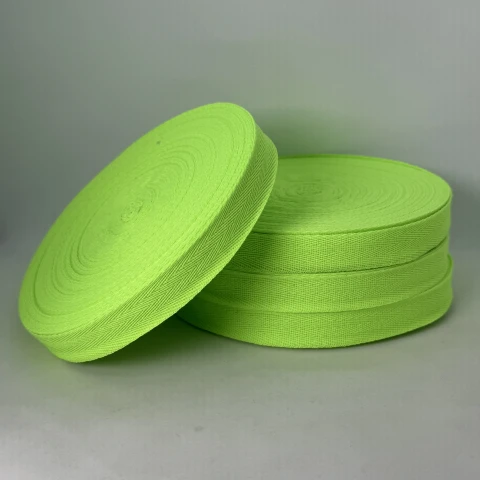 Стрічка кіпер 2 см (20) (40м.),  2093 неон салатовий
