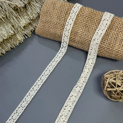 Мереживо макраме 6868 2 см.(400 ярдів/365,7 м.), бежевий