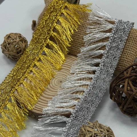 Тасьма люрекс 10441 (20 ярдів/18,28 м.), золото