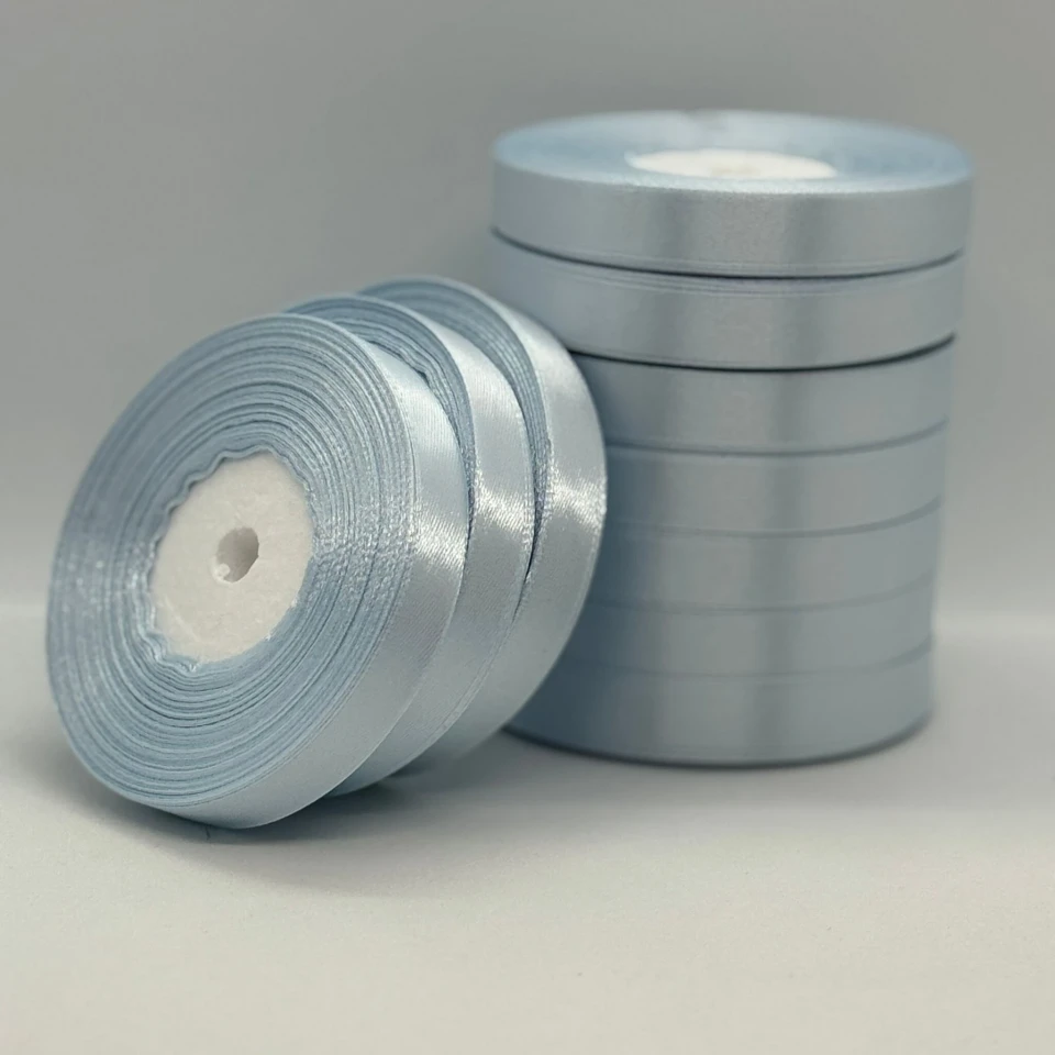 Стрічка атласна 1.2 см (10*36 ярдів), 178 світло сірий