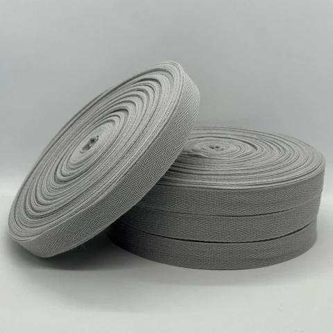 Стрічка кіпер 2 см (20) (40м.), 2188 світлий сірий